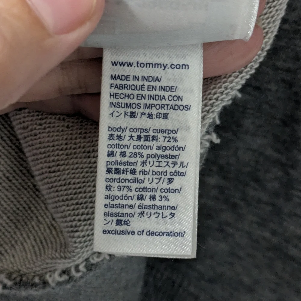 Tommy Hilfiger Men's Gray Pullover Sweatshirt/Sweater - Picture 6 of 6